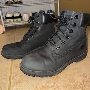 Timberland Womens Waterproof Black Boots